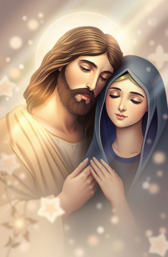 Jesus And Mary Wallpaper