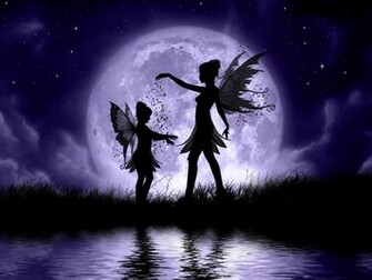 Purple Fairy Wallpaper HD Pretty