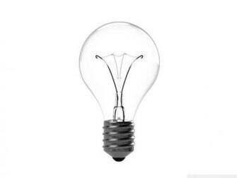 Incandescent Light Bulb HD Desktop Wallpaper High Definition