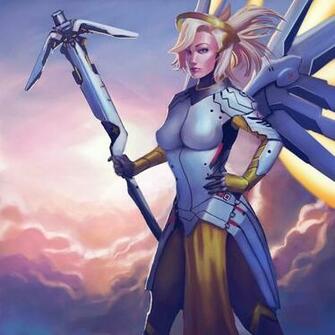 Overwatch Mercy By Outlawzz83