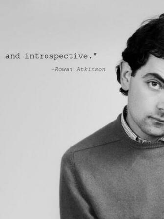 Rowan Atkinson Quote iPad Mini Wallpaper