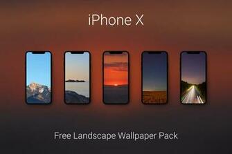 iPhone X Landscape Wallpaper Pack Creativetacos