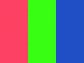 Neon Fuchsia Green And New Car Three Color Background