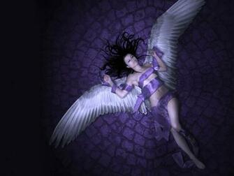 Fallen Angel Computer Wallpaper Desktop Background