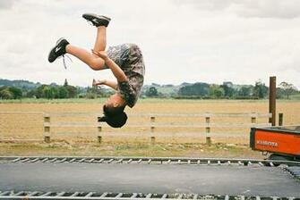 HD Wallpaper Girl Jumping In Road During Daytime Person Human