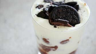 Oreo Cookies Milk Wallpaper