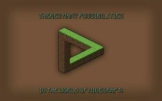 In The World Of Minecraft Desktop Wallpaper