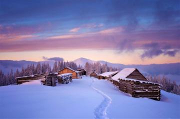 4k Cabin Wallpaper Background Image