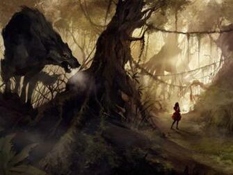 Little Red Riding Hood Wallpaper
