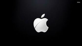 Black And White Apple Wallpaper