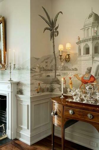 Grisaille Art Wallpaper Murals Screens Part I Laurel Home