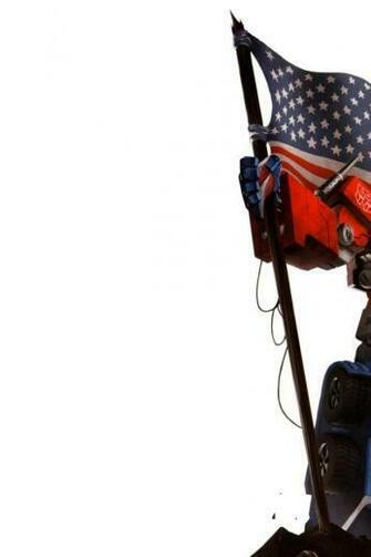 Optimus Prime Transformers Comics Flags Redneck Wallpaper