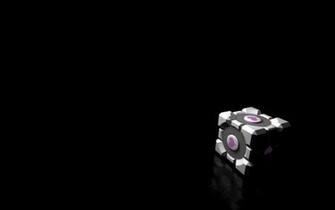 Portal Companion Cube Wallpaper