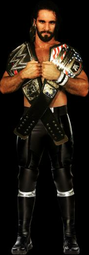 Seth Rollins Wwe Wh Usa Champion By Tc Awesome Tobiasstriker On