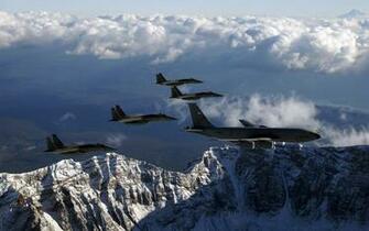 Kc Stratotanker Refueling F Eagles Wallpaper HD