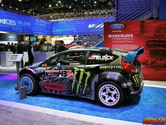 Ken Block Ford Fiesta Wallpaper