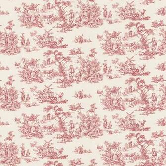 Brewster Burgundy Floral Vine Wallpaper