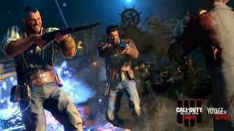 Call Of Duty Black Ops Zombies Voyage Despair Wallpaper