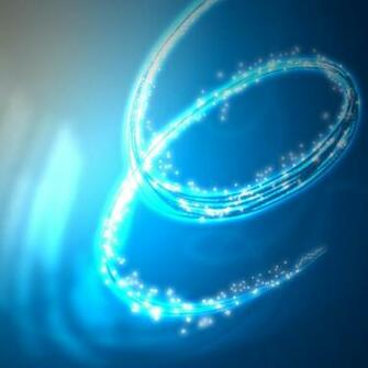 Blue Swirls iPad Wallpaper