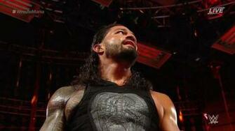 Wwe Wrestlemania Results Roman Reigns Wins First Singles Match