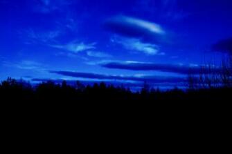 Dark Blue Sky Wallpaper