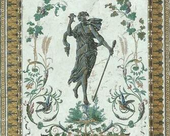 Antique Wallpaper Reveillon Papiers De Paris