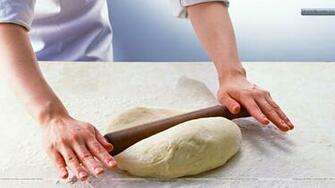 Rolling Flour Wallpaper