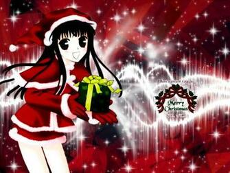 Cute Anime Girl Christmas Wallpaper HD Net