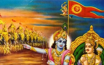 Hinduism Mythology Bhagavad Gita Wallpaper With Resolution