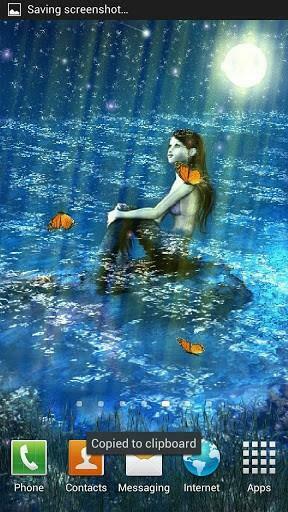 Bigger Magical Mermaid Live Wallpaper For Android Screenshot