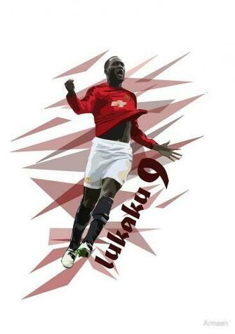 Lukaku Manchester United Art By Armaan Design Available On T