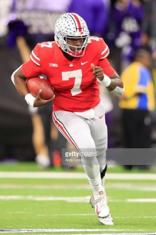 News Photo Dwayne Haskins Of The Ohio State Buckeyes Runs