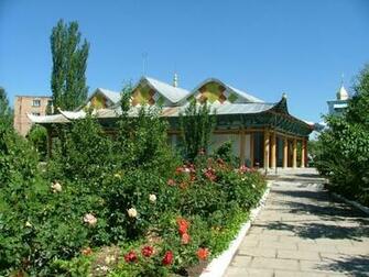 Mosque In Karakol Kyrgyzstan Wallpaper Photo