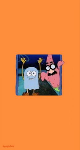 Spooky Season Cute Cartoon Wallpaper Spongebob Halloween