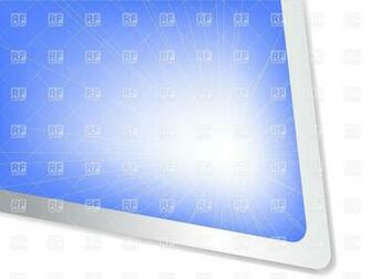 Abstract Blue Background With Outburst Vector Image Of Background