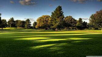 Beautiful Golf Course 4k HD Desktop Wallpaper For Wide