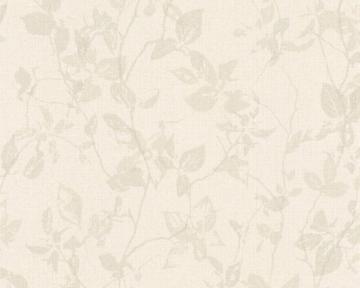 A S Cr Ation Wallpaper Cottage Floral Beige Cream Grey