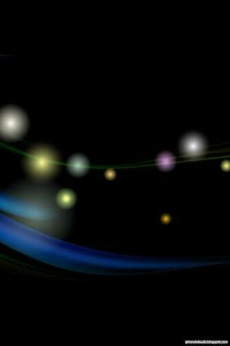 Blue Lines Cool Black Abstract iPhone Wallpaper Is A Great