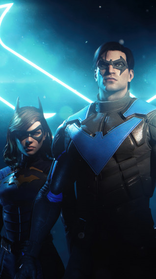 Gotham Knights Nightwing Red Hood Batgirl Robin 4k Wallpaper