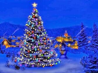 Christmas Tree Wallpaper HD Background