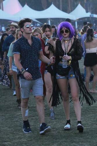 Bella Thorne Coachella Music Festival Day