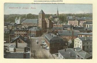 Maine Memory Network Hammond St Bangor Ca