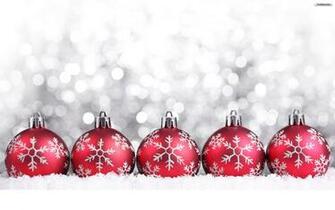 Christmas Balls Wallpaper Grasscloth