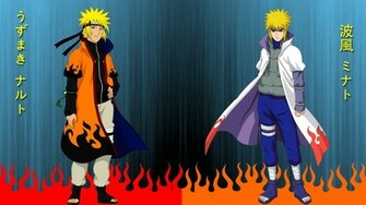 Naruto Together Computer Widescreen Wallpaper Jpg