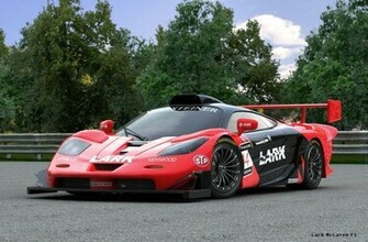Lark Mclaren F1 Car Wallpaper HD