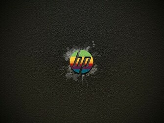 Hp Color Logo Wallpaper Stock Photos