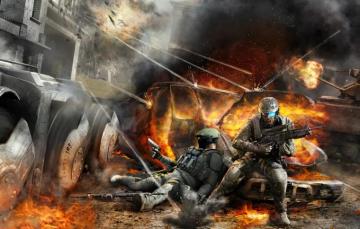 Wallpaper Soldiers Tom Cys War Ghost Recon Advanced