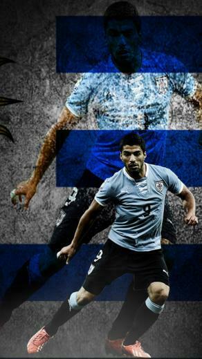 Luis Suarez Uruguay iPhone Wallpaper 3d