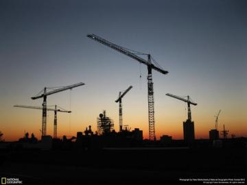 Construction Site Wallpaper Top