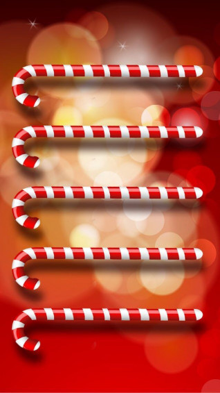 iPhone Wallpaper Shelves Christmas Phone